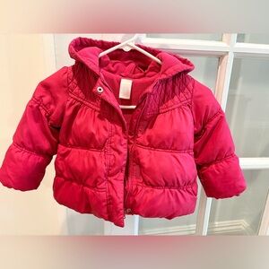 Gymboree Fuchsia Puffer Jacket